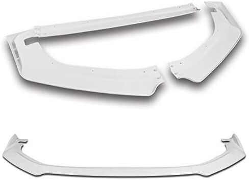 3-Piece Front Bumper Lip fit for compatible with 2014 2015 2016 Lexus IS250/IS350/IS200t (Not Fit F-Sport Model Bumper), Front Bumper Lip Spoiler Air Chin Body Kit Splitter, Glossy White in Kuwait