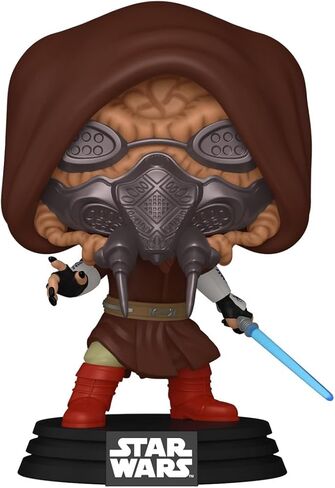 Funko Pop! Star Wars: Clone Wars - Plo Koon - Glow in the Dark - Collectable Vinyl Figure - Gift Idea - Official Merchandise - Toys for Kids & Adults - Star Wars Fans in Kuwait