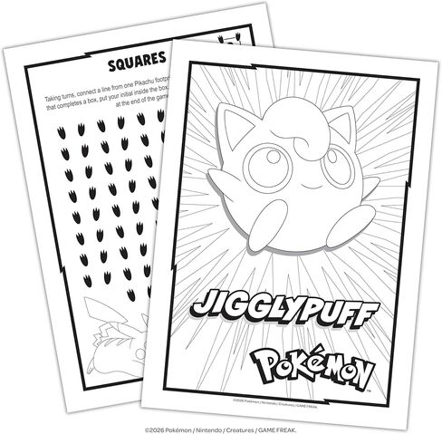 Pokémon 192-Page Coloring Book for Kids – Large Coloring Book for Boys & Girls Ages 3-10, Official Book Featuring Pikachu and Favorite Pokémon Characters in Kuwait