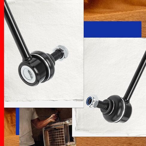 JC Whitney JFBAJCWCA00228 Set of 2 Sway Bar Link (Front) - Compatible with Jeep Cherokee 2014-2022 - Front-Wheel Drive (FWD) in Kuwait