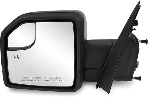 Left Driver Side Door Mirror Assembly Compatible with Ford F150 2015-2020 with Turn Signal, Power Heated, Blind Spot Glass Replaces ‎FL3Z17683CB (6 Pins) in Kuwait