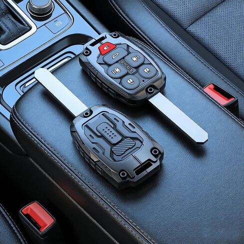 Mecha Heavy-Duty Automobile Remote Control Key Fob Shell Keychain Fits for 2011 2012 2013 Honda Odyssey Keyless Entry Systems Key 6 Buttons in Saudi Arabia