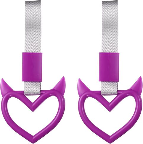 PATIKIL Car Handle Straps, Car Rear Bumper Warning Ring Cars Hand Strap Drift Charm Keychains Accessory for Decoration Bus in Kuwait