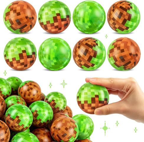 12 Pcs Cartoon Red White Themed Stress Balls Bulk, 2.48 Inch Anxiety Relief Fidget Sensory Squeeze Toys for Party Gifts Birthday Supplies Goodie Bag Stuffers in Saudi Arabia