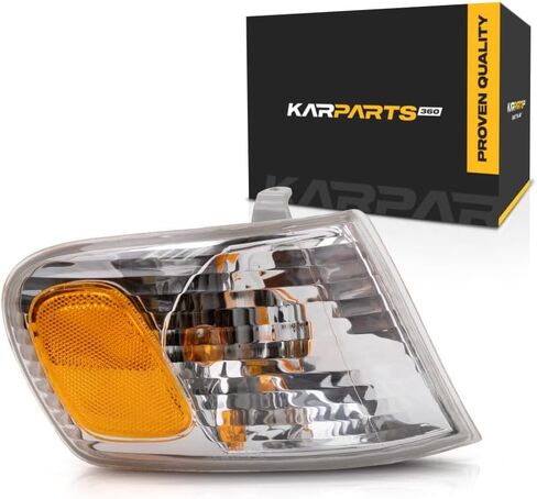 CarLights360: For 2001 2002 Toyota Corolla Turn Signal Light Assembly Driver and Passenger Side Pair w/Bulbs DOT Certified | TO2530137 TO2531137 in Kuwait