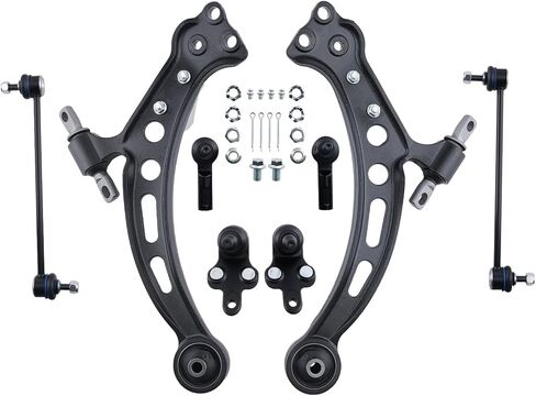 maXpeedingrods 6Pcs Front Lower Control Arm with Ball Joint for Toyota Camry 1997-2001 Toyota Avalon 1997 Lexus ES300 1997-2001 Lexus RX300 1999-2003, Suspension kit Sway Bar Links Outer Tie Rods in Kuwait