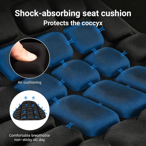 Seat Cushion for Motorcycle for Kawasaki KLX 300 1999-2025, Comfortable Anti Slip,Rider Comfort Seat Fit Driver & Passenger Seat in Kuwait