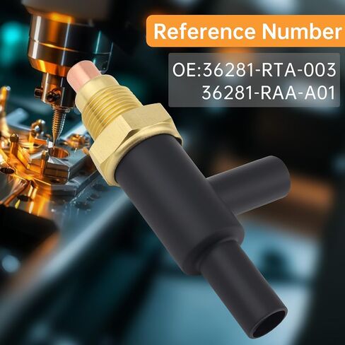 36281-RTA-003 Fuel Injector Air Assist Control Solenoid Valve Compatible with Honda Accord,CR-V, Civic SI, Element, Acura TSX 2003-2011 - Replaces OEM 36281-RAA-A01 in Saudi Arabia