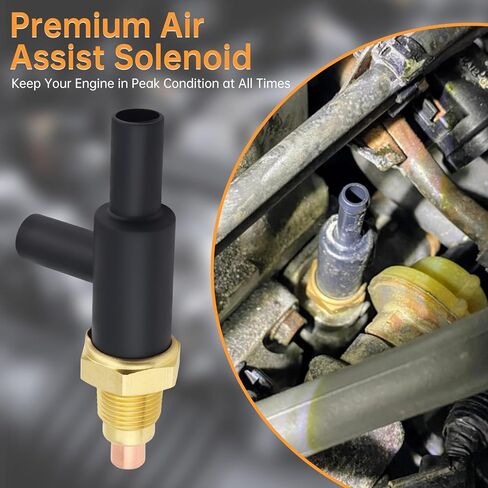 36281-RTA-003 Fuel Injector Air Assist Control Solenoid Valve Compatible with Honda Accord,CR-V, Civic SI, Element, Acura TSX 2003-2011 - Replaces OEM 36281-RAA-A01 in Saudi Arabia