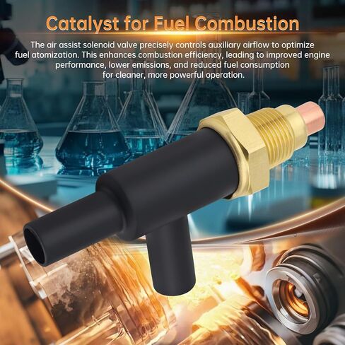 36281-RTA-003 Fuel Injector Air Assist Control Solenoid Valve Compatible with Honda Accord,CR-V, Civic SI, Element, Acura TSX 2003-2011 - Replaces OEM 36281-RAA-A01 in Saudi Arabia