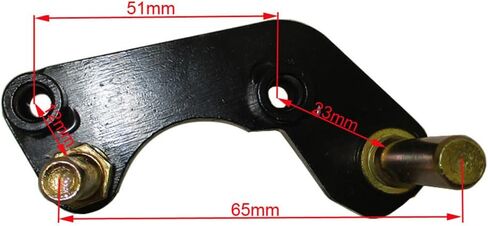 51mm Mount Bracket Front Brake Caliper Holder for Chinese Pit Dirt Bikes in Saudi Arabia