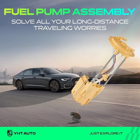 Electric Fuel Pump with Sending Unit for 2005-2009 Dodge Ram 2500 3500 Diesel Short Bed (with 34 Gallon Tank) in Saudi Arabia