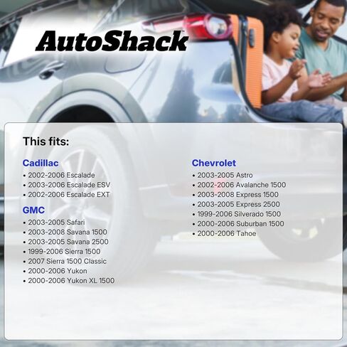 AutoShack Front Brake Rotors, Ceramic Pads & Calipers for Chevrolet & GMC, Silverado 1500 1999-2006 Sierra 1500 1999-2006, 4WD RWD AWD V6 4.3L V8 4.8L 5.3L 6.0L - 11.99" (304.6 mm), 6-Lug in Kuwait
