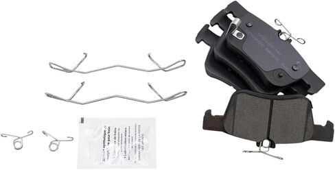 TRQ Front and Rear Brake Pad and Rotor Set Ceramic Compatible with 2018-2021 Honda Accord in Kuwait