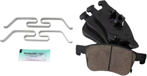 TRQ Front and Rear Brake Pad and Rotor Set Ceramic Compatible with 2018-2021 Honda Accord in Kuwait