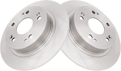 TRQ Front and Rear Brake Pad and Rotor Set Ceramic Compatible with 2018-2021 Honda Accord in Kuwait