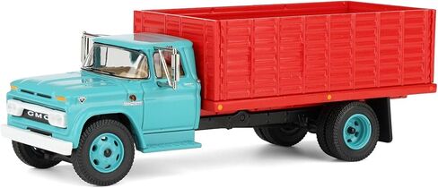 First Gear DCP 1/64 GMC 4000 Grain Truck, Turquoise & Red 60-2260 in Kuwait