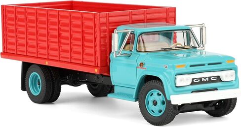 First Gear DCP 1/64 GMC 4000 Grain Truck, Turquoise & Red 60-2260 in Kuwait