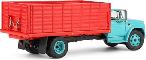 First Gear DCP 1/64 GMC 4000 Grain Truck, Turquoise & Red 60-2260 in Kuwait