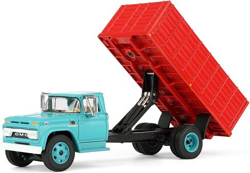 First Gear DCP 1/64 GMC 4000 Grain Truck, Turquoise & Red 60-2260 in Kuwait