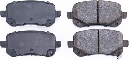 PowerStop Rear Brake Pads for Chrysler Town & Country 2008-12 |Dodge Grand Caravan 2008-11 |Journey 2009-12 |Volkswagen Routan 2009-11 - Z16 Ceramic Brake Pads Replacement, 16-1326 in Kuwait