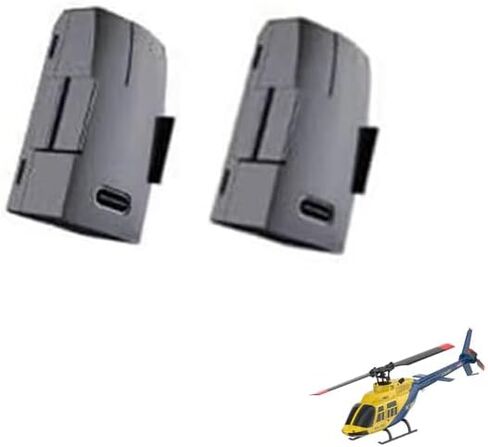 2 Pack Batteries for RC Helicopter A60 Mini Bell-206 A61 Mini Air-Wolf (A60) in Saudi Arabia
