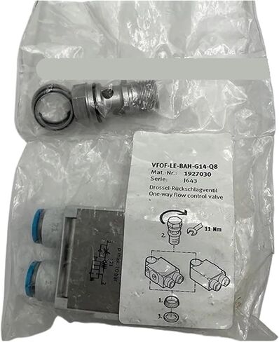 1pcs VFOF-LE-BAH-G14-Q8 1927030 One-Way Throttle Valve in Saudi Arabia