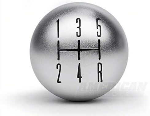 2010 Style Shift Knob; Satin Compatible with 05-10 Mustang GT, V6 in Saudi Arabia