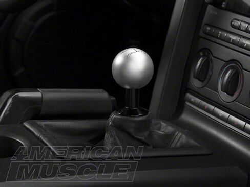 2010 Style Shift Knob; Satin Compatible with 05-10 Mustang GT, V6 in Saudi Arabia