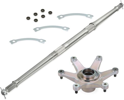 Rear Axle Shaft & Sprocket Hub Nuts For Yamaha Tri-Z YTZ250 1985-1986 Banshee 350 YFZ350 1989-2006 38W-25381-10-00 2XJ-25386-00-00 in Kuwait