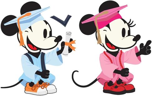 Spellbinders Classic Mouse Graduation Etched Dies, 22 Cutting Dies, Scrapbooking and Card Making in Kuwait