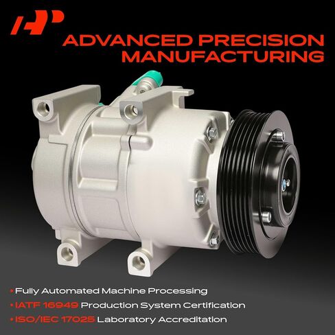 A-Premium Air Conditioner AC Compressor with Clutch Compatible with Hyundai Azera 2012-2017 & Kia Cadenza 2014-2016 in Kuwait