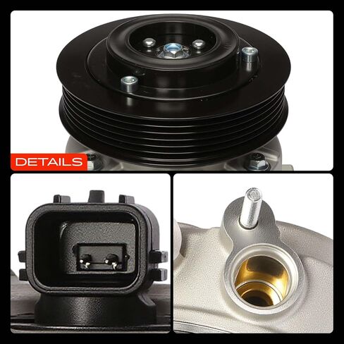 A-Premium Air Conditioner AC Compressor with Clutch Compatible with Hyundai Azera 2012-2017 & Kia Cadenza 2014-2016 in Kuwait