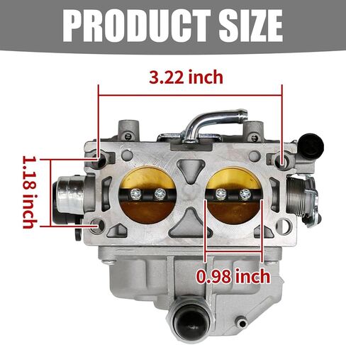 SYOWADA GX630 Carburetor Replacement for Honda GX630 GX630R GX630RH GX660 GX690V Twin Cylnder Engines, Replaces 16100-Z9E-033 16100-Z9E-023 16100-Z9E-003 Carb in Kuwait