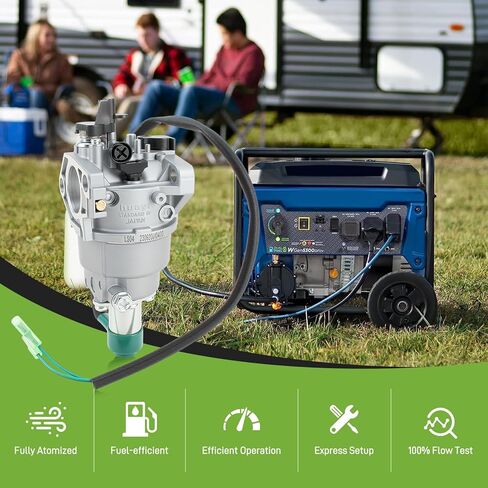 HUAYI P27-1D Gasoline Generator Carburetor Fit for Predator Champion Generac GX390 420cc 439cc 459cc Powered 6500 8750 9000 5500 7000 8000 7500 9500 Watt Engine in Kuwait