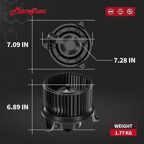 Marsflex Front Blower Motor 700174 for 2004-2015 Nissan Infiniti Titan Armada QX56 2005 2006 2007 2008 2009 2010 2011 2012 2013 2014 Automotive Replacement Blower Motor Fan OE: 27226ZH00A, 27226-ZH00A in Kuwait