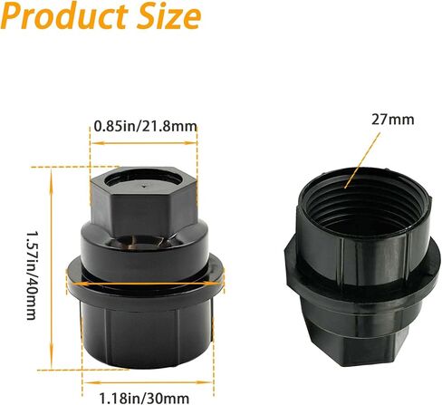 15646250 24 PCS Wheel Lug Nut Cap Covers Compatible with GMC for Chevy C1500 C2500 C3500 Thread M27-2.0 Hex Size 22mm Length 39.4mm Full Size in Kuwait