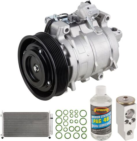 A/C Kit w/AC Compressor Condenser & Drier For Honda Accord & CrossTour w/ 2.4L 4-Cylinder - BuyAutoParts 61-89496R6 New in Kuwait