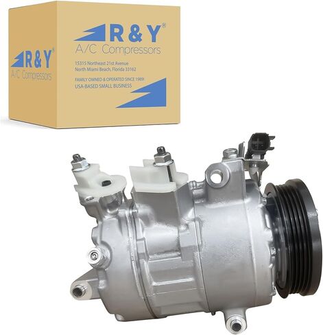 ضاغط تيار متردد جديد من RYC وقابض تكييف الهواء AFH336 (يناسب Ford Edge 2.0L 2019، 2020، 2021، 2022، 2023؛ يناسب Lincoln Nautilus 2.0L 2019، 2020، 2021، 2022، 2023) in Kuwait