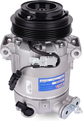 MOCA AC Compressor with Clutch 68222 Fits 2014-2017 for Buick Regal L4 2.0L & 2013-2015 for Chevrolet Malibu L4 2.5L & 2016-2017 for GMC Terrain L4 2.4L & 2016-2017 for Chevrolet Equinox L4 2.4L in Kuwait