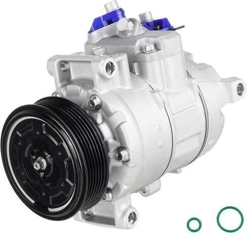 AC Air Condition Compressor Fits for 2007-2012 Audi A4 1.8L 2.0L, 2010-2012 A4 Quattro 2.0L 3.2L, 2010-2016 A5 Quattro 2.0 3.0, 2013-2016 allroad 2.0, 2010-2020 Q5 2.0, Fit for 17-22 Porsche Macan in Kuwait