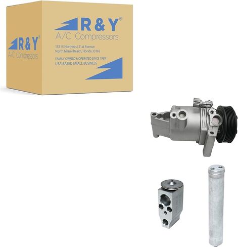 RYC Automotive Air Conditioning Compressor Kit KT AB61 (Fits Nissan Juke 1.6L 2011, 2012, 2013) in Kuwait