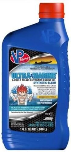 VP RACING VP4100203 2 stroke Ultra Marine TC-W3 Synthetic Blend Oil 1/Quart 12pk in Kuwait