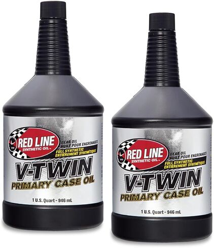 Primary Case Oil – Synthetic Formula for Motorcycles, UTVs, ATVs & Sportbikes – 1 Quart | 2 Pack in Kuwait