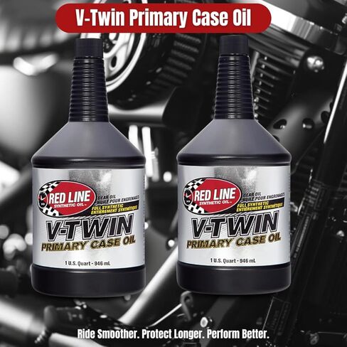 Primary Case Oil – Synthetic Formula for Motorcycles, UTVs, ATVs & Sportbikes – 1 Quart | 2 Pack in Kuwait