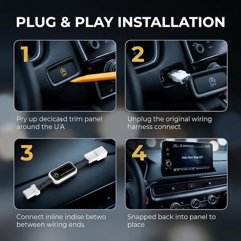 Auto Start Stop Eliminator for CRV2023-2026 – Plug and Play Auto Start Stop Disabler – Autostop Eliminator with Memory – Start Stop Disable Module in Kuwait