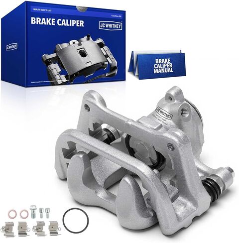 JC Whitney JFBAJCWBC00262 Rear Right Brake Caliper Assembly with Bracket - Compatible with Jeep Compass 2017-2023, Renegade 2015-2023, Dodge Hornet 2023-2024, Fiat 500X 2016-2023 in Kuwait