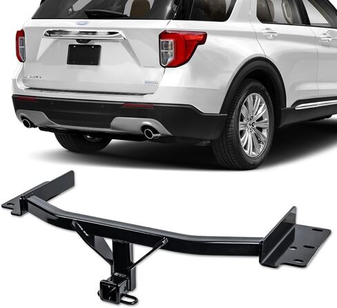 Stehlen 642167836124 Compatible with 2020-2026 Ford Explorer/Lincoln Aviator Class 3 Trailer Tow Hitch Receiver 2" in Saudi Arabia
