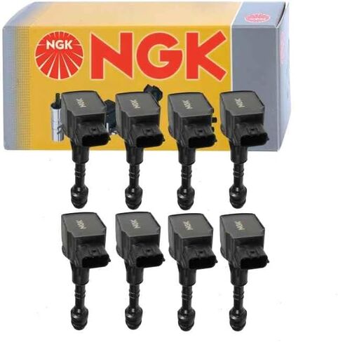 8 pc NGK Ignition Coils compatible with Nissan Pathfinder Armada 5.6L V8 2004 in Kuwait