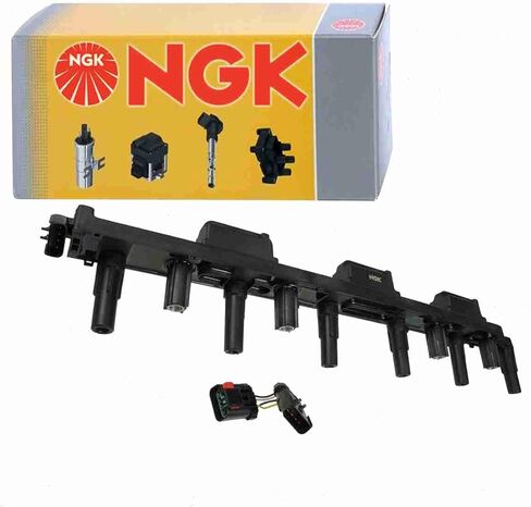 NGK Ignition Coil compatible with Jeep TJ 4.0L L6 2000-2006 in Kuwait